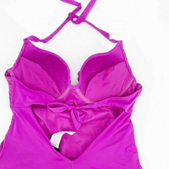 y by amir slama Fuschia Pink Swimsuit One Piece 38 - Picture 8 of 11